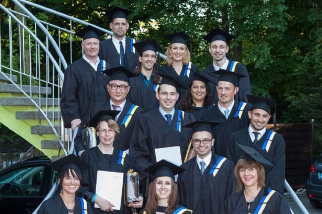 Jedes Jahr findet unsere Absolventenfeier statt.