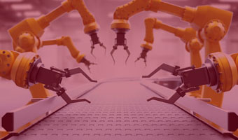 Robotik Roboterarme am Fließband