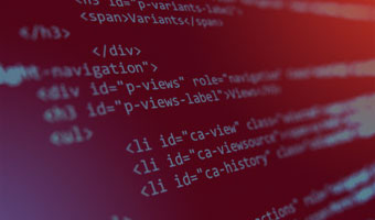html Code auf einem Rechner